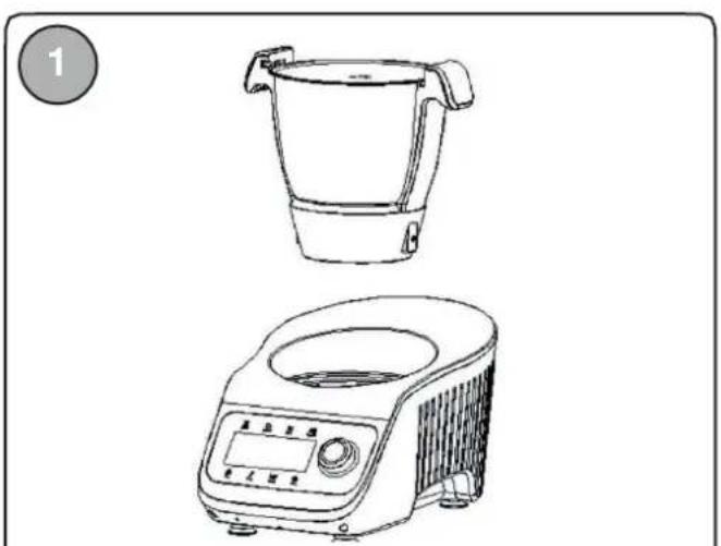 LIVOO DOP219W - De Super Cooker met het interne stoommandje gebruiken - 1