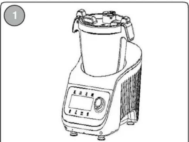 LIVOO DOP219W - Utilizzo del Super Cooker con attacco vaporiera - 1