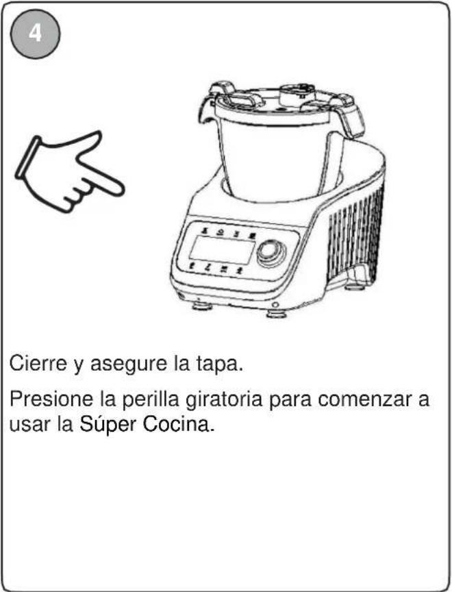 LIVOO DOP219W - Uso de la Supercocina con la cesta de la vaporera interna - 4