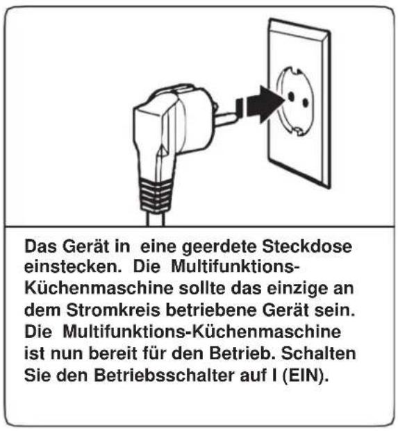 LIVOO DOP219W - Vorbereitung der Multifunktions-Küchenmaschine für den Gebrauch - 3