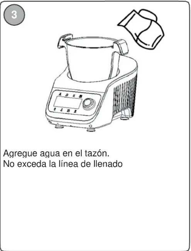 LIVOO DOP219W - Uso de la Supercocina con la cesta de la vaporera interna - 3