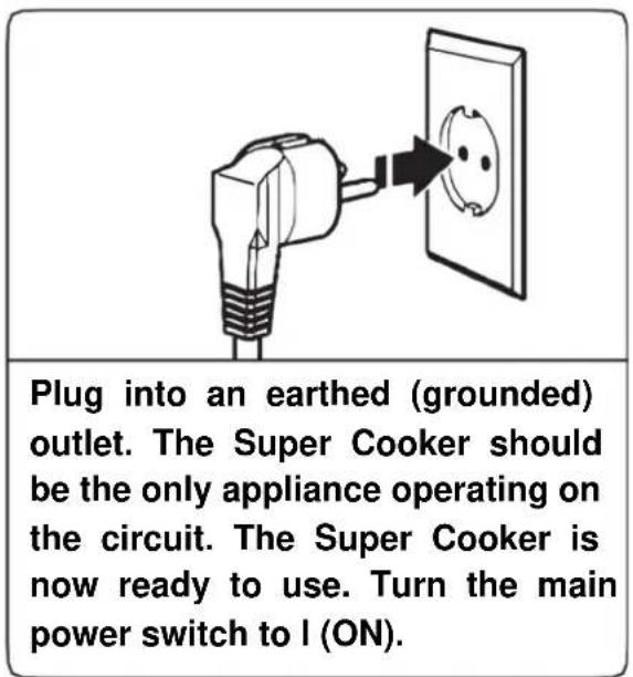 LIVOO DOP219W - Preparing the Super Cooker for use - 3