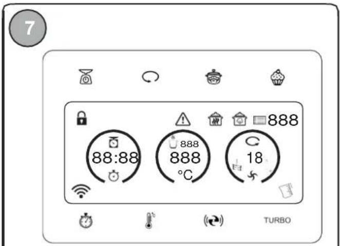 LIVOO DOP219W - Control pannel - 8