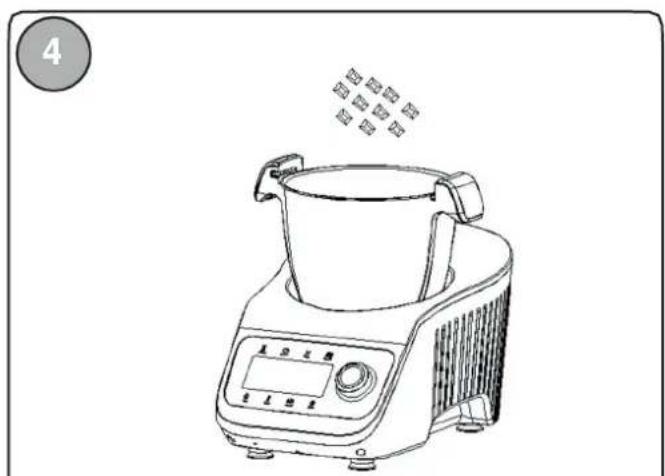 LIVOO DOP219W - Écran d'accueil - 5