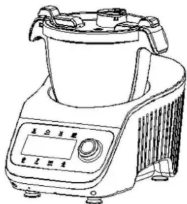 LIVOO DOP219W - Vorbereitung der Multifunktions-Küchenmaschine für den Gebrauch - 1