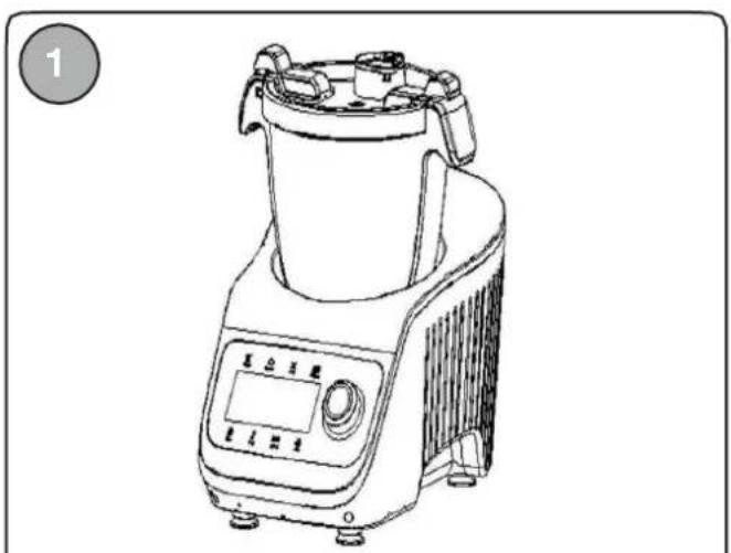 LIVOO DOP219W - Utilizzato del Super Cooker con cestello interno della vaporiera - 1
