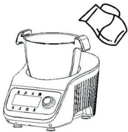 LIVOO DOP219W - Using Super Cooker with steamer attachment - 3