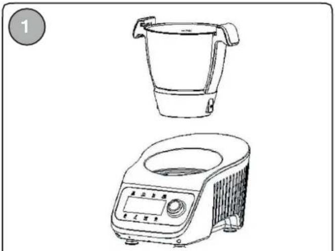 LIVOO DOP219W - De Super Cooker met stoomopzetstuk gebruiken - 1