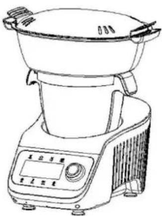 LIVOO DOP219W - Utilizzo del Super Cooker con attacco vaporiera - 4
