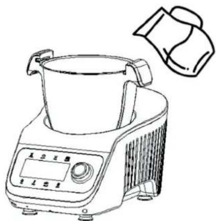 LIVOO DOP219W - Utilisation du Super Cooker avec le panier de cuisson vapeur - 3