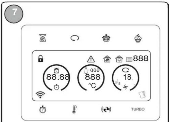 LIVOO DOP219W - Bedieningspaneel - 8