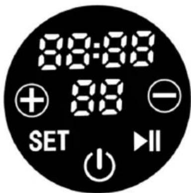 ECG Forza 6600 Metallo - Configuración de la velocidad: - 1