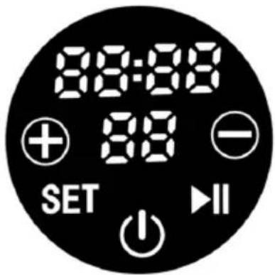 ECG Forza 6600 Metallo - Ātruma iestatīšana - 1