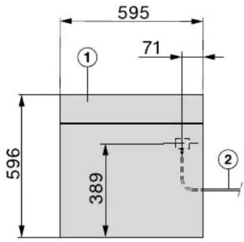 MIELE DGC 7460 HCX Pro - Raccordement et aération - 1