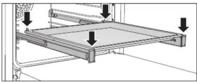 MIELE DGC 7640 HC Pro - Rails coulissant flexiclips HFC71 - 2