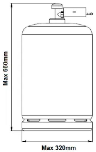 H.KOENIG PLX940 - GAS CYLINDER - 1