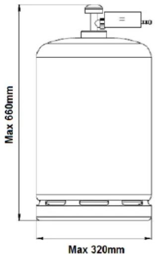 H.KOENIG PLX930 - BOMBOLA DEL GAS - 1