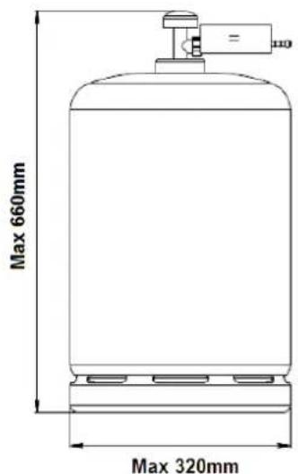 H.KOENIG PLX930 - GAS CYLINDER - 1