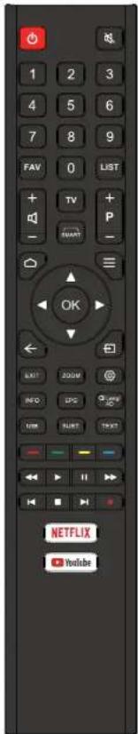 Krüger&Matz KM0255UHDS5 - TELECOMMANDE - 1
