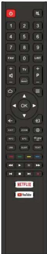 Krüger&Matz KM0255UHDS5 - REMOTE CONTROL - 1