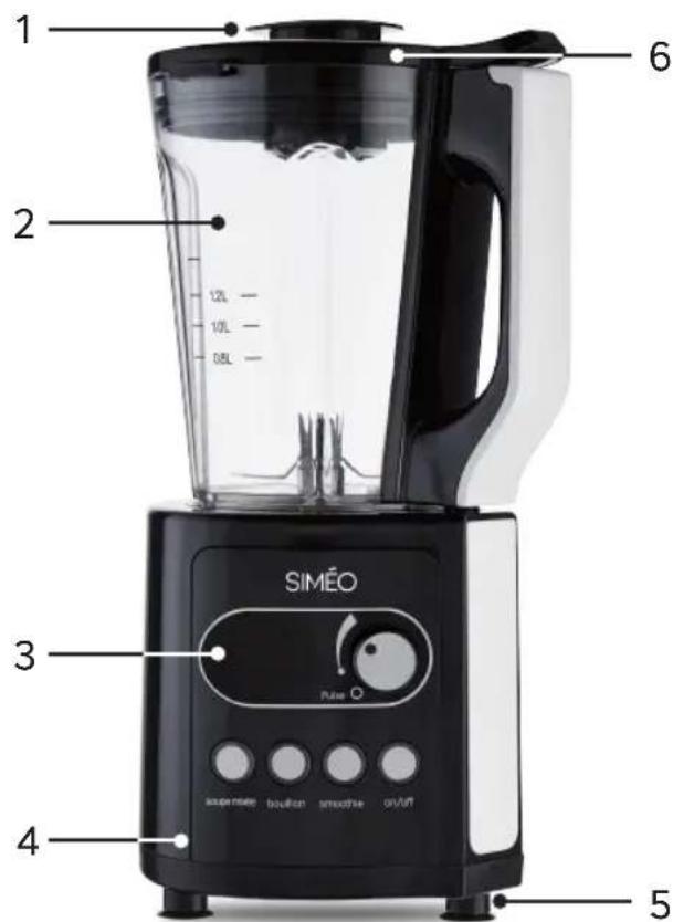 SIMEO BCP320 - Descriptif technique - 1