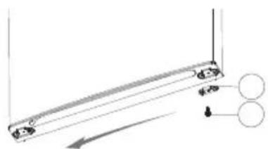 Exquisit KGC23160010CW - Inversion de la porte - 4