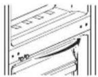 Exquisit KGC23160010CW - Inversion de la porte - 5