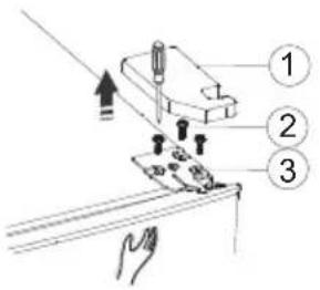 Exquisit KGC23160010CW - Reversing the door - 1