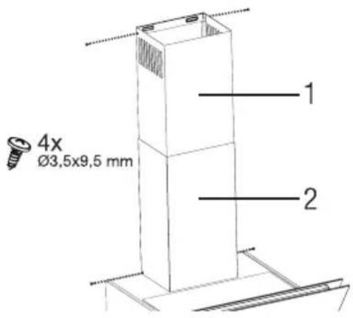 GRUNDIG GDSP 5470 DXSCH - YctaHOBka BbITJxKn HaDbIMOXoD - 1