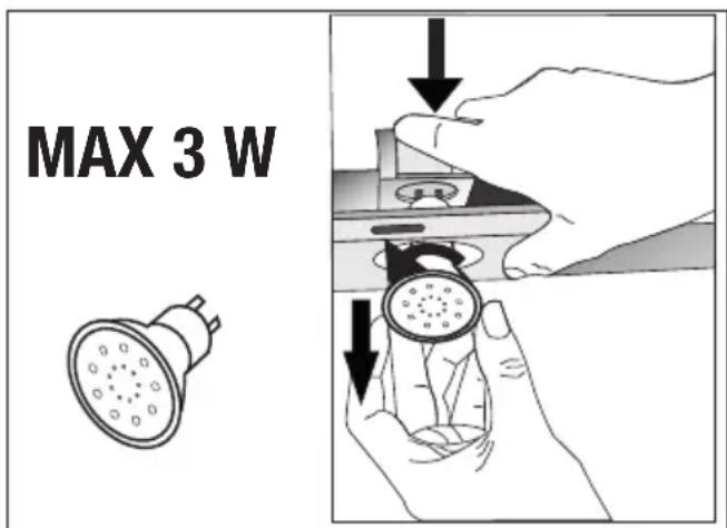 GRUNDIG GDSP 5470 DXSCH - Replacement of Lamp - 1