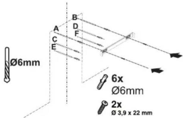 GRUNDIG GDSP 5470 DXSCH - Installation of air baffle - 1