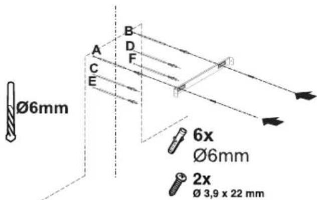 GRUNDIG GDSP 5470 DXSCH - Instalación del deflector de aire - 1