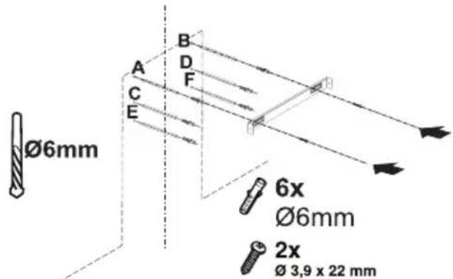 GRUNDIG GDSP 5470 DXSCH - Instalarea deflectorului de aer - 1