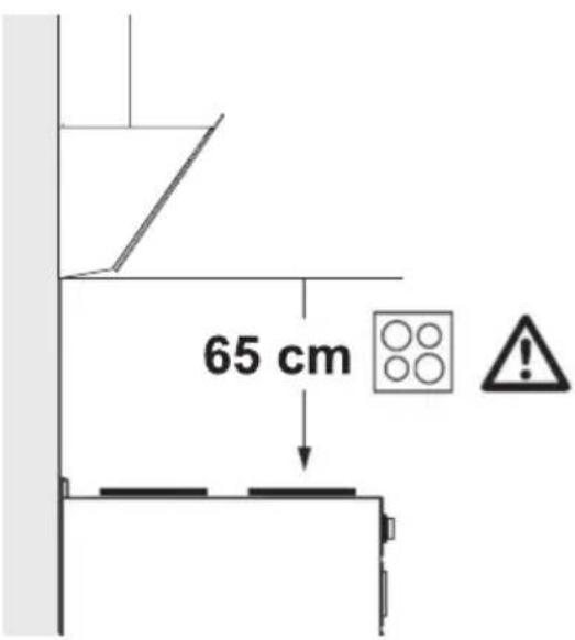 GRUNDIG GDSP 5470 DXSCH - Positionierung des Geräts - 1