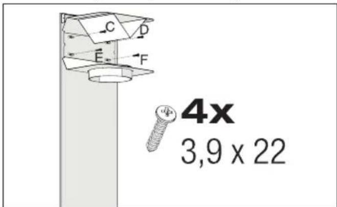 GRUNDIG GDSP 5470 DXSCH - Installation of Luftventil - 3