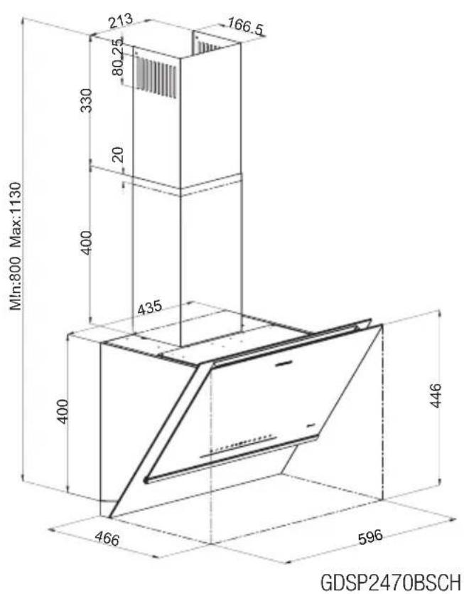 GRUNDIG GDSP 5470 DXSCH - Generelt utseende - 2