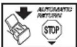 MCCULLOCH CS 450 - Controllo della protezione anticontraccolpo - 1