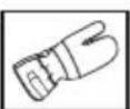 MCCULLOCH CS 450 - Protection de la main droite - 2