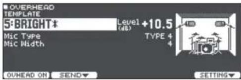 ROLAND VAD507 - Frappez le pad que vous souhaitez modifier. - 7
