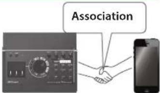 ROLAND VAD307 - Enregistrement d'un appareil mobile (association) - 1