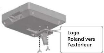 ROLAND TD27KV2 - Fixation du td-27 sur le rack - 1