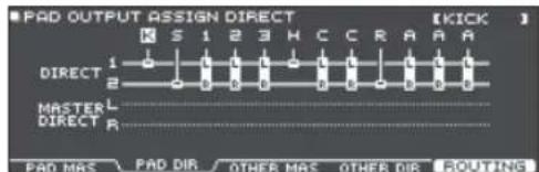 ROLAND TD27KV2 - Utilisez les boutons de navigation pour désirer OUTPUT, puis appuyez sur le bouton [ENTER]. - 2