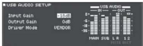 ROLAND TD27KV2 - Régler le niveau de sortie USB audio - 1