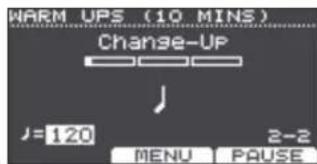 ROLAND TD17KVX2 - Étape 1: change-up - 1