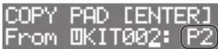 ROLAND Octapad SPD20 PRO - Copie ou échange de kits, pads ou superposition - 5