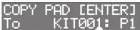 ROLAND Octapad SPD20 PRO - Copie ou échange de kits, pads ou superposition - 6