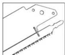 FESTOOL ISC 240 Li - Cutting set with cross-set saw blade (accessory) - 1