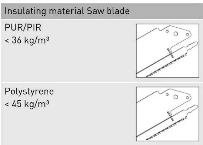 FESTOOL ISC 240 Li - Insulating material Saw blade - 4