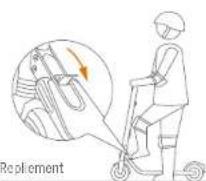 SEGWAY Ninebot KickScooter E45D - Repliement et transport - 1