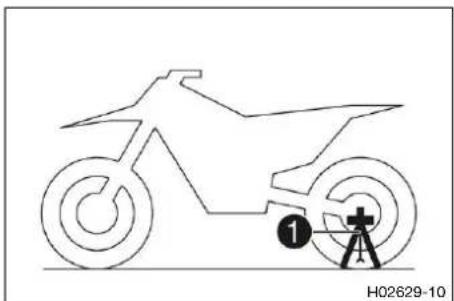 HUSQVARNA FC 450 (2022) - Béquille plug-in (FC 450 EU, FC 450 US) - 1